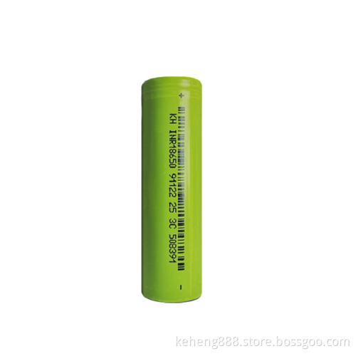 Parcel post 10 18650 Li ion 3.7V 2500mah 3C for electric bike battery